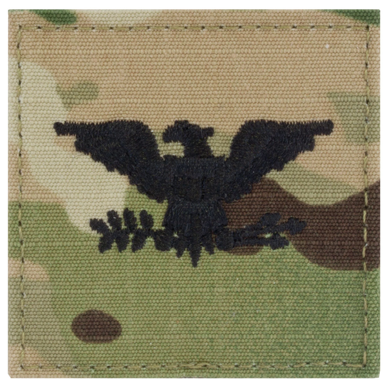 U.S. Army OCP Rank Insignia - 2x2 with HOOK Fastener