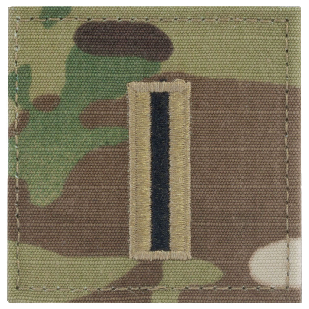 U.S. Army OCP Rank Insignia - 2x2 with HOOK Fastener