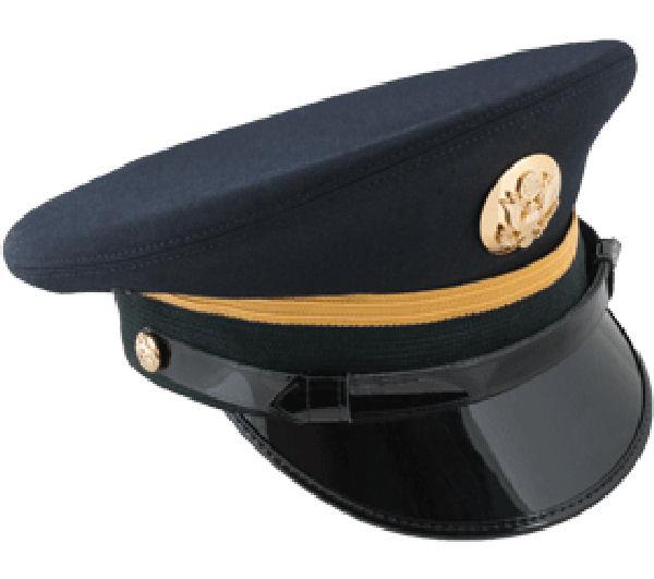 ASU Army Enlisted Service Cap, 7 1/8 - Blue