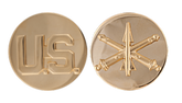 Air Defense Artillery Enlisted Collar Device Set