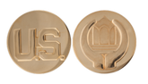 Chaplain Enlisted Collar Device Set