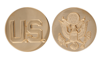 Unassigned Sergeant Major Enlisted Collar Device Set