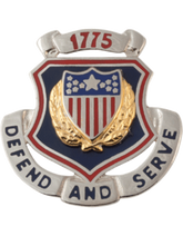 Army Regimental Crest Adjutant General (Defend and Serve 1775)