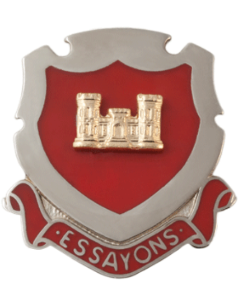 Regimental Crest Engineer (Essayons)