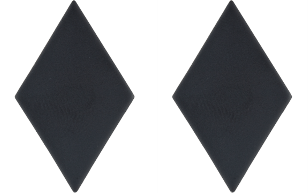 U.S. Army Black Metal ROTC Rank - Pin-on Insignia