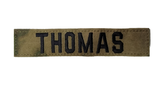 A-TACS FG Name Tape with Hook Fastener - Fabric Material