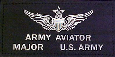CLEARANCE - Army Aviator Leather Flight Badge