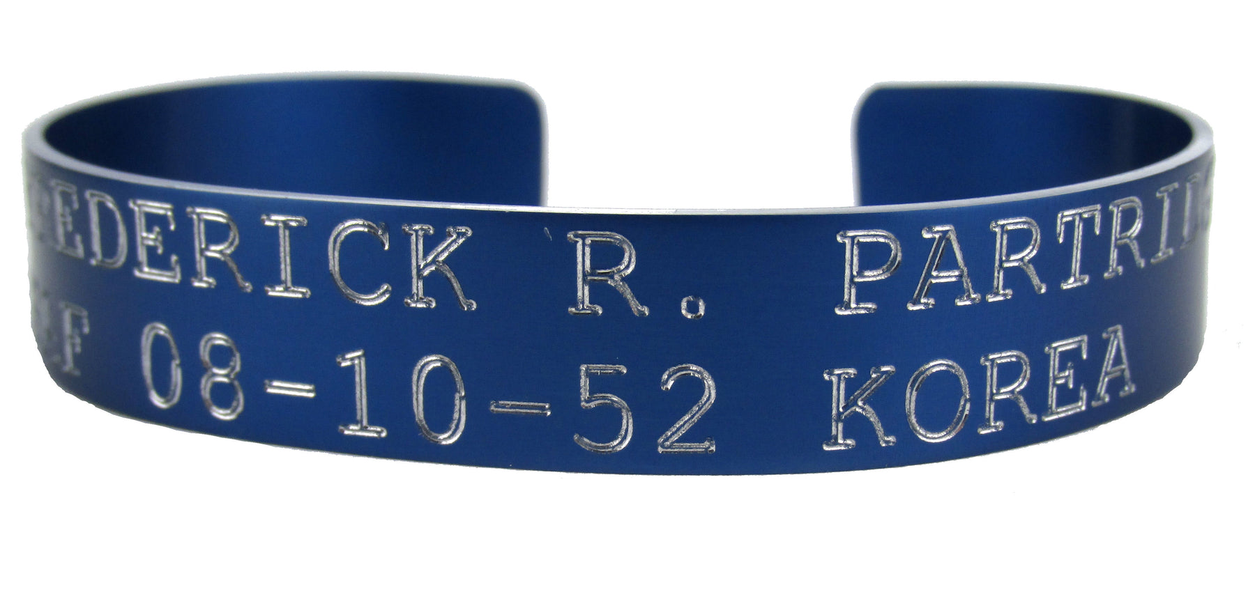 POW MIA Bracelet - Korea Blue