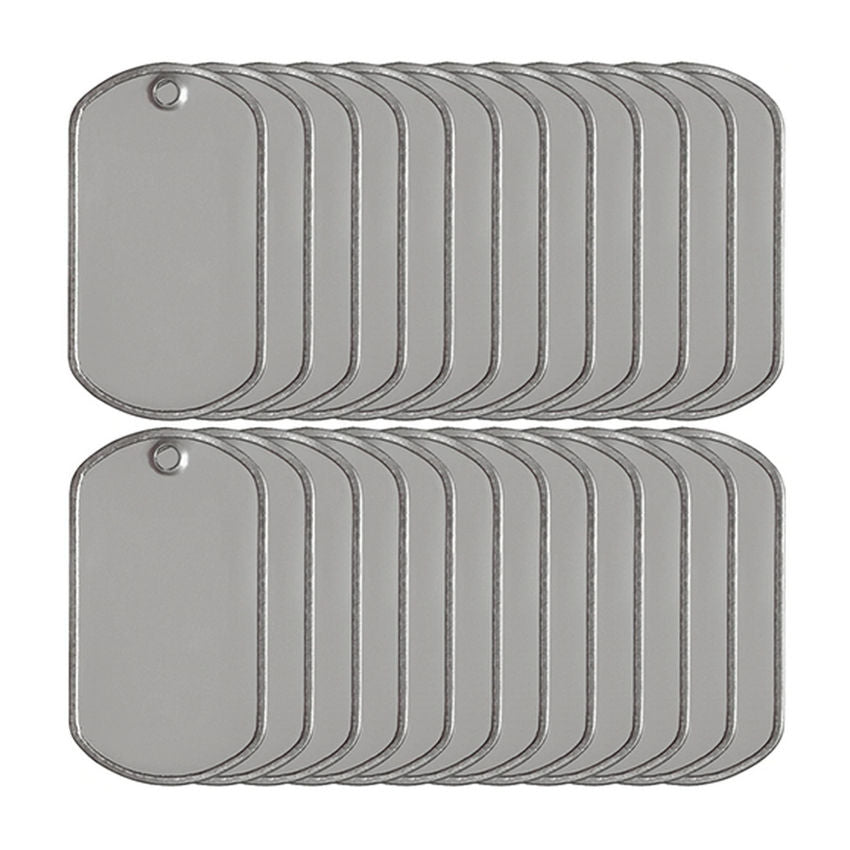 Blank Dog Tags in Bulk