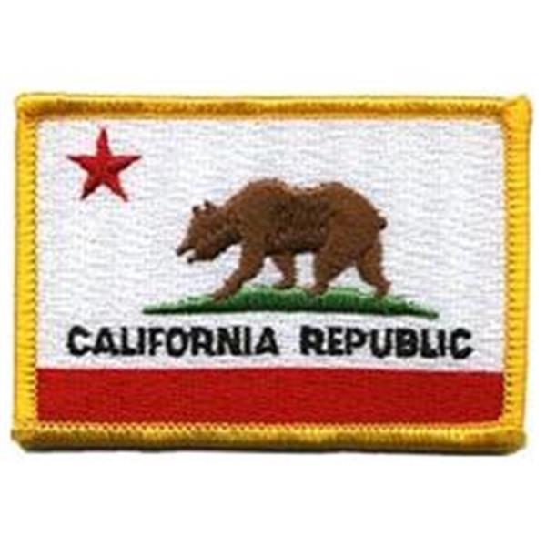California State Flag Patch Full Color