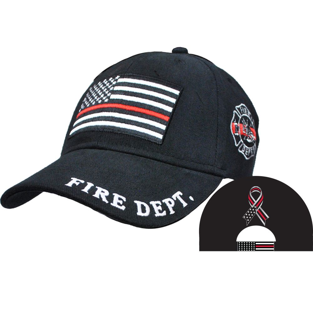 Thin Red Line Flag Ball Cap - Fire Dept