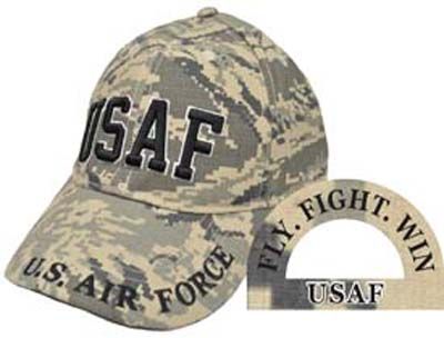 USAF Letters Ball Cap ABU CAMO - U.S. Air Force