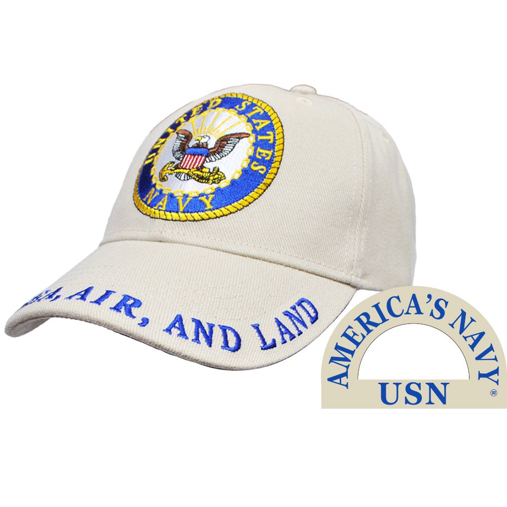 Navy Logo KHAKI Sea, Air and Land - Main Image