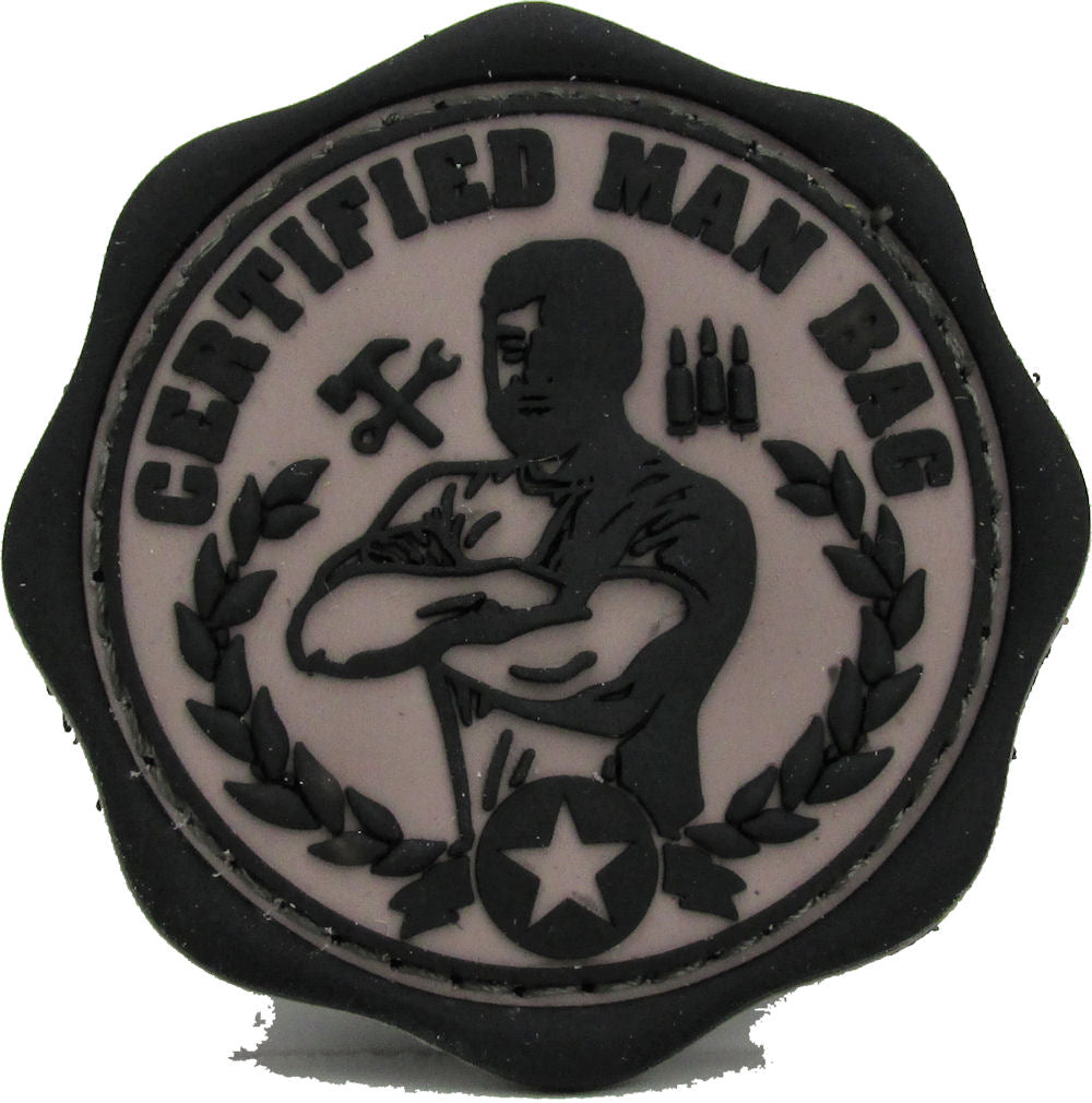 Certified Man Bag Patch PVC - Mil-Spec Monkey