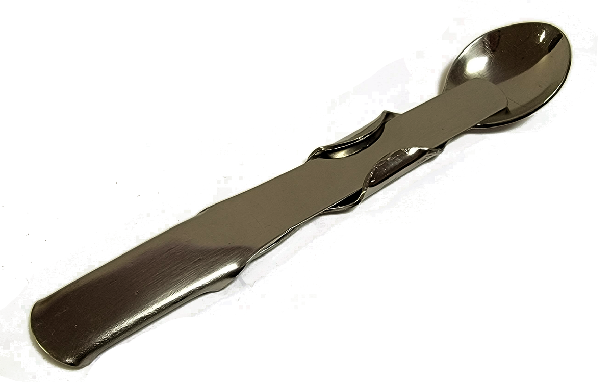 Civil War Era Eating Utensils - Two-Piece - Stainless Steel