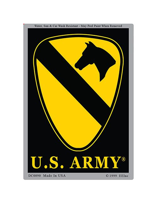 U.S. Army 1st Cavalry Division Sticker - Military Decal - CLEARANCE!