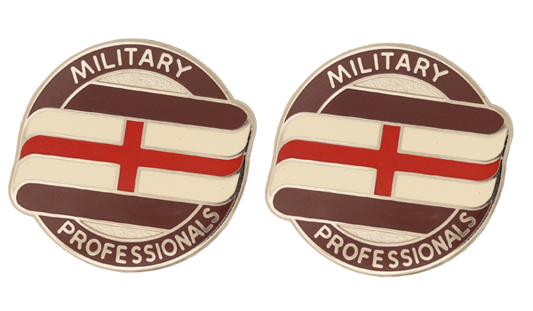 Dental Activity Fort Polk Unit Crest - Pair - MILITARY PROFESSIONALS