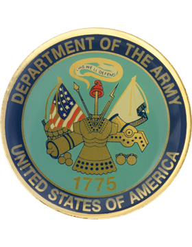 142nd Field Artillery Brigade Challenge Coin - Domed Enamel