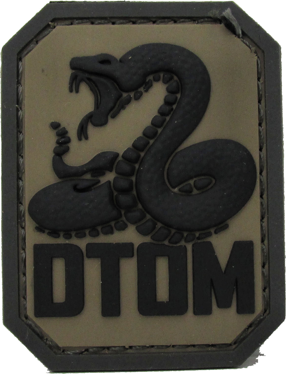 CLEARANCE - DTOM Don't Tread on Me Morale Patch PVC - Mil-Spec Monkey