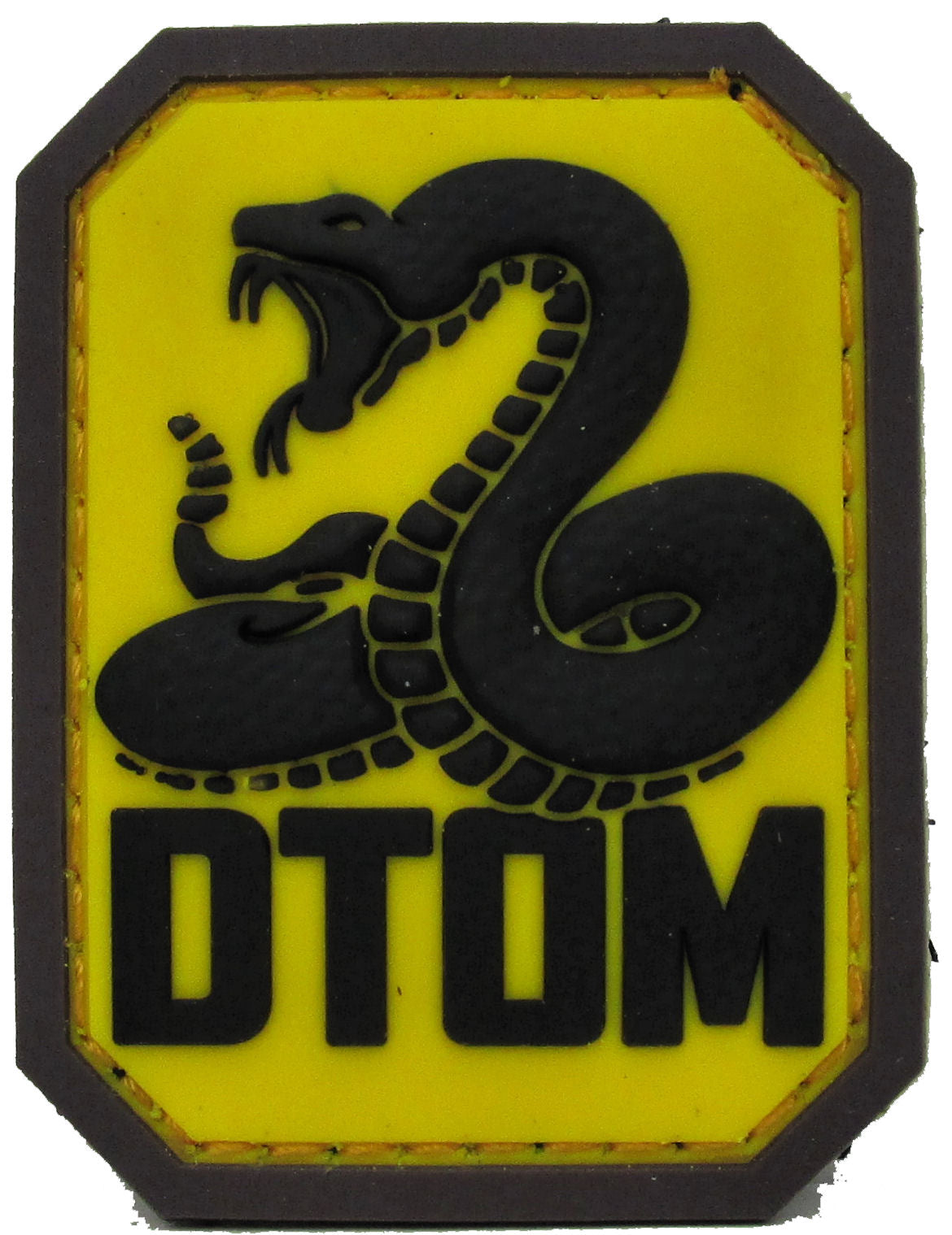 CLEARANCE - DTOM Don't Tread on Me Morale Patch PVC - Mil-Spec Monkey