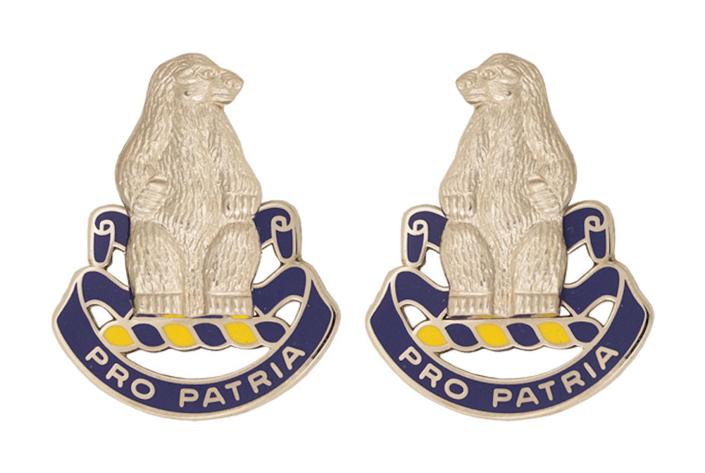 31st Infantry Distinctive Unit Insignia - Pair - PRO PATRIA