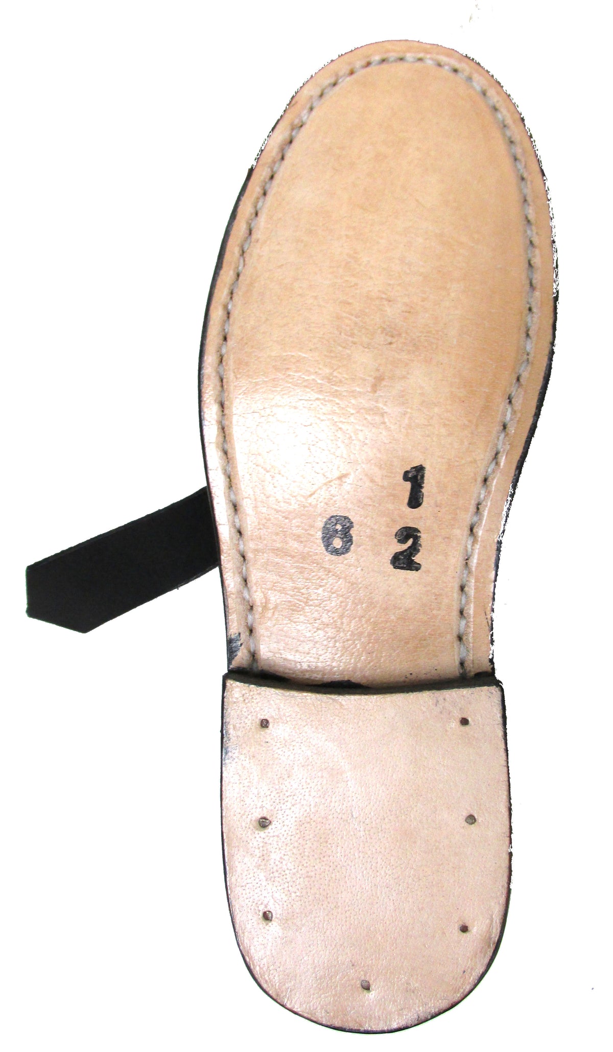 Reproduction Leather Colonial Shoes with Buckles