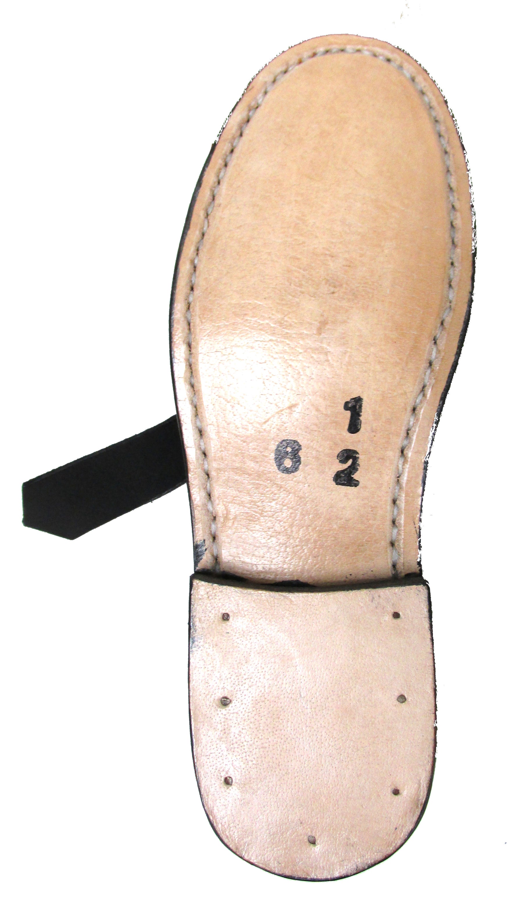 Reproduction Leather Colonial Shoes with Buckles