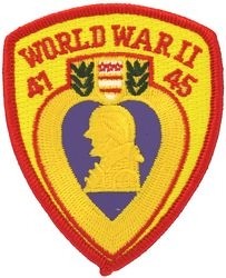 WWII Purple Heart Small Patch