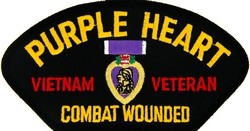 Purple Heart Vietnam Vet Patch