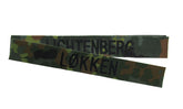Flecktarn Name Tape - SEW ON - Fabric Material