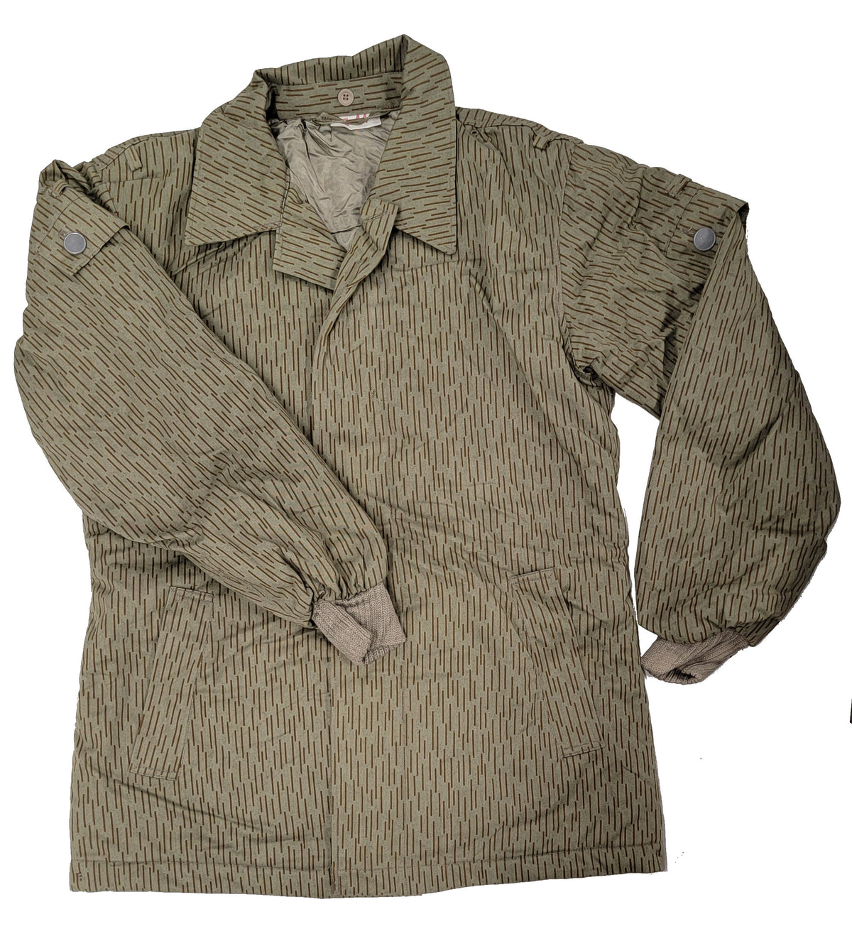 INSULATED East German DDR Raindrop Camouflage Pattern Jacket