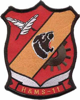 H&MS-11 MCCUU Air Wing Patch - USMC