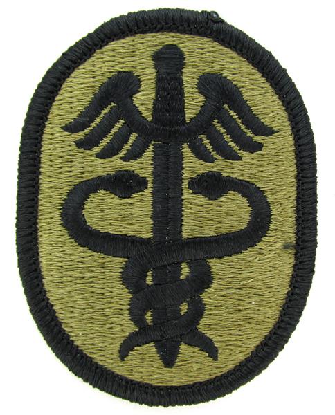 U.S. Army Medical Command (MEDCOM) OCP Army Unit Patch - Scorpion W2 - Green