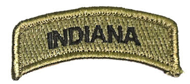 State Tab Patches - Indiana