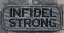 CLEARANCE - Infidel Strong Morale Patch - Mil-Spec Monkey
