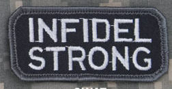 CLEARANCE - Infidel Strong Morale Patch - Mil-Spec Monkey