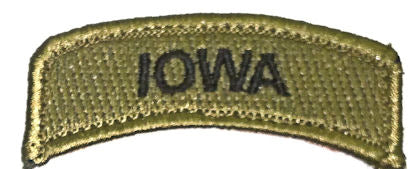 State Tab Patches - Iowa