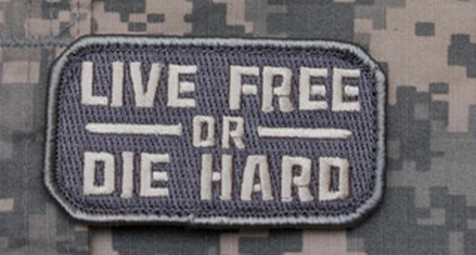 CLEARANCE - Live Free or Die Hard Morale Patch - Mil-Spec Monkey
