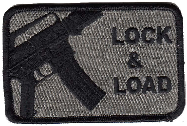 Lock & Load M16 Morale Patch - Various Colors