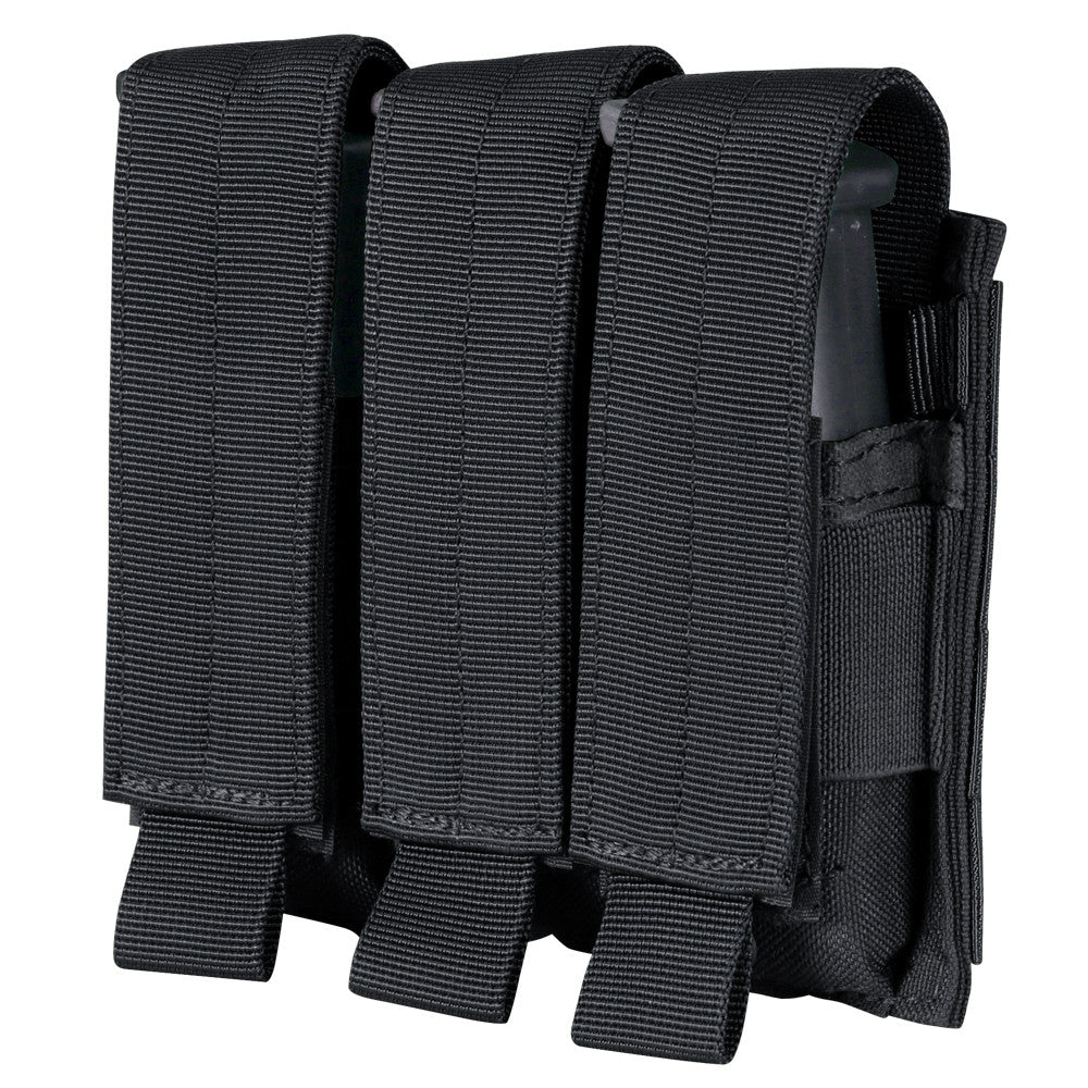 Condor Pistol Mag Pouch Triple Black