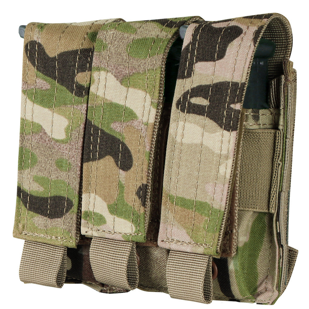 Condor Pistol Mag Pouch Triple Multicam