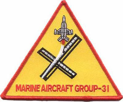 MAG-31 USMC Air Wing USMC Patch - Marine Aircraft Group