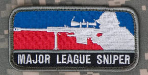 Major League Sniper Morale Patch - Mil-Spec Monkey