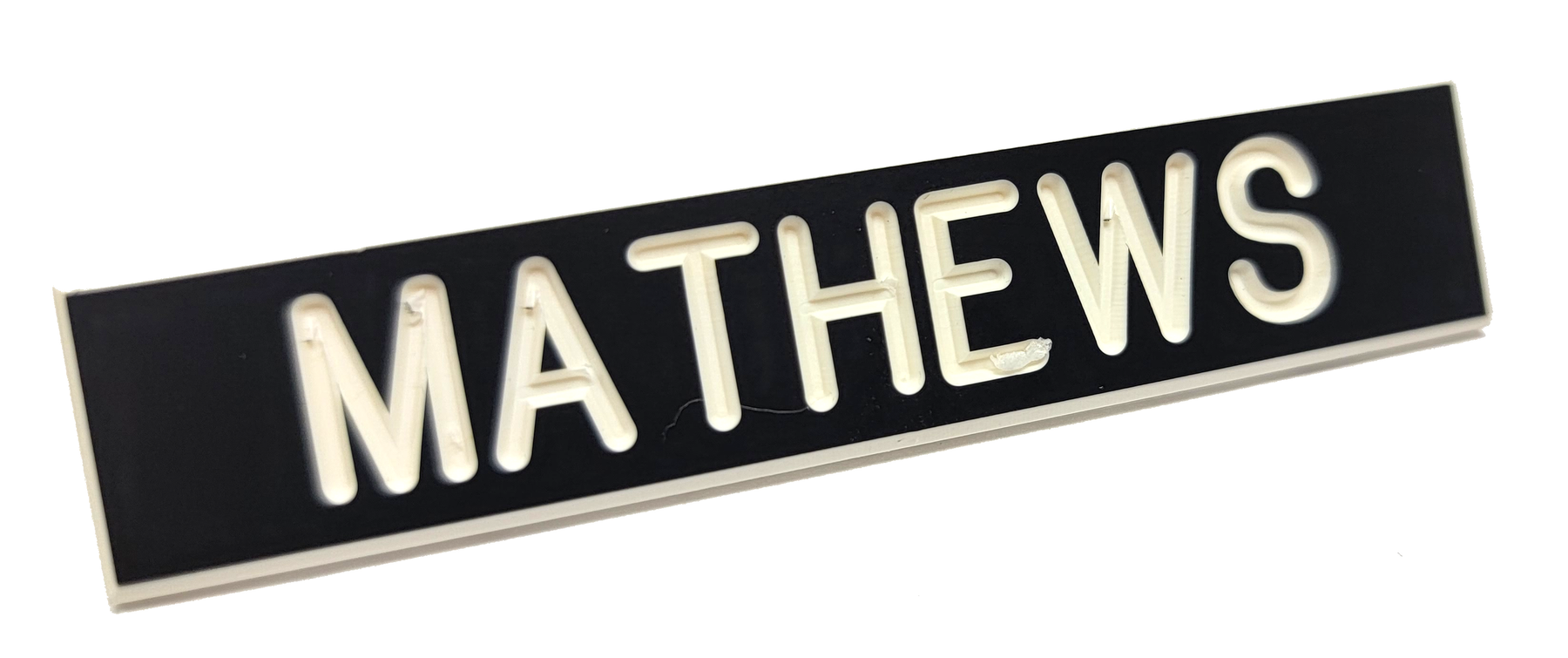Marines Dress Uniform Name Plate - USMC Name Plate