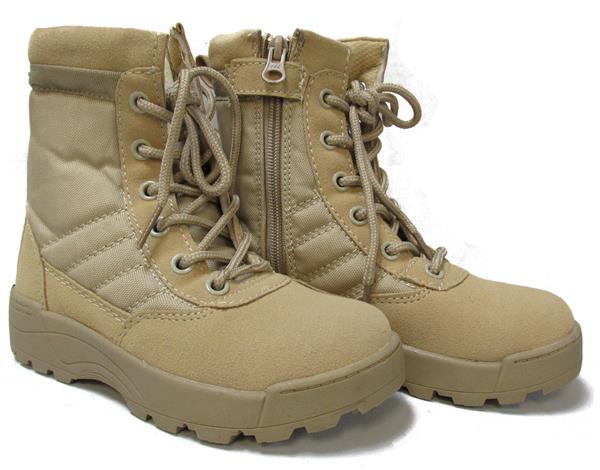 Military Uniform Supply Military Toddler Boots - DESERT TAN