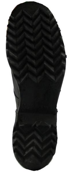 KIDS and Small Adults Military Boots Genuine Surplus - BLACK with WAFFLE SOLE