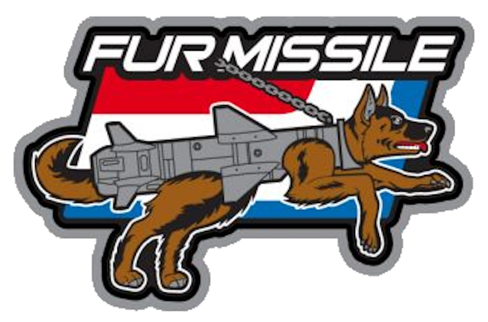 Fur Missle Morale Patch PVC - Mil-Spec Monkey