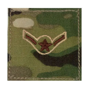 U.S. Air Force OCP Rank with Hook - Spice Brown