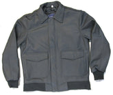Black Leather Bomber Jacket - Military Uniform Supply