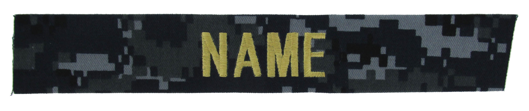 U.S. Navy Blue Camo NWU I Name Tapes